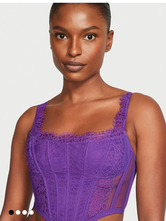 Victoria's Secret Other - Victoria’s‎ Secret Violetta Purple Lace Corset Top | S | NWT | Romantic Feminine